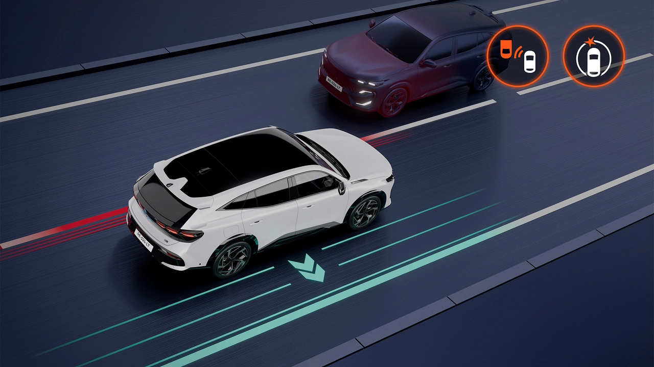 어댑티브 크루즈 컨트롤 이미지