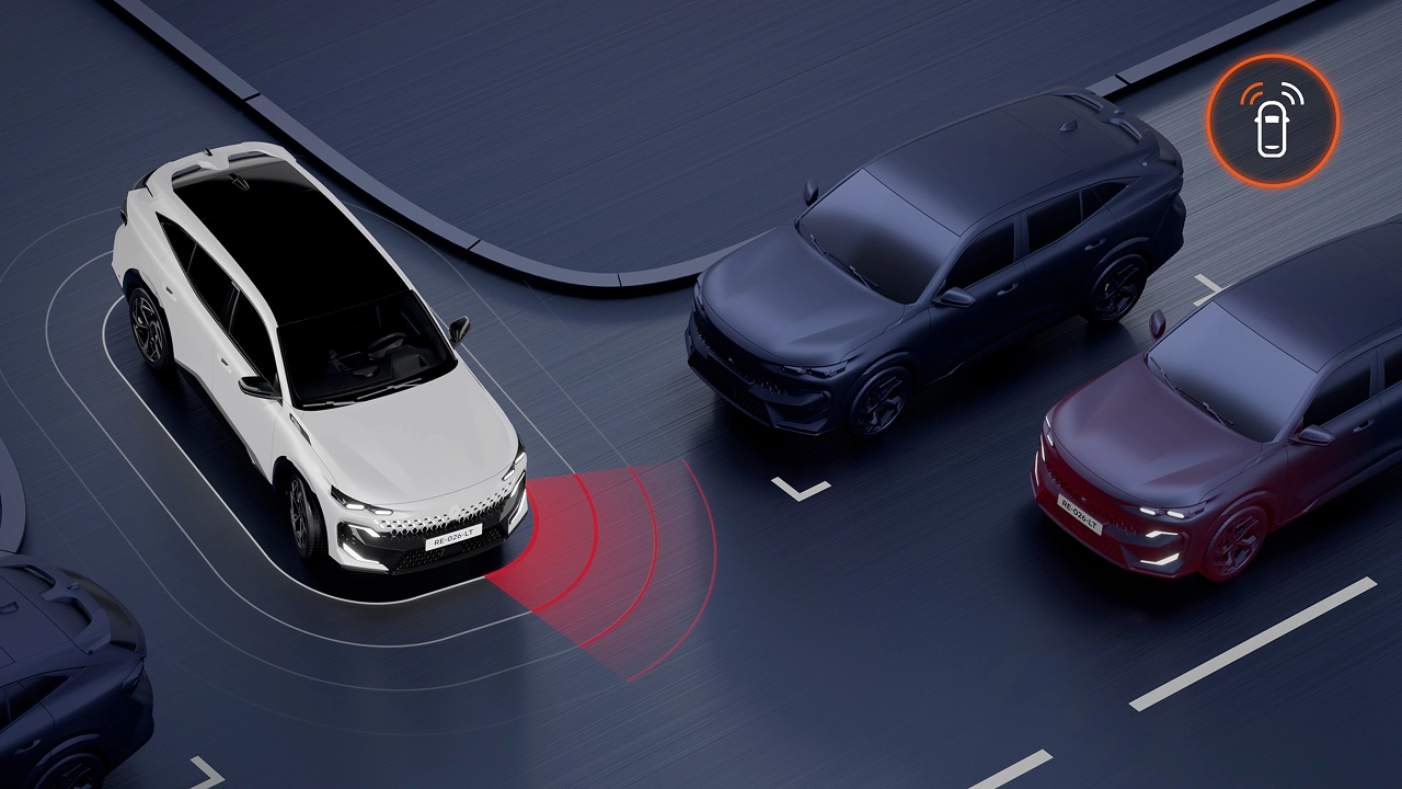 어댑티브 크루즈 컨트롤 이미지